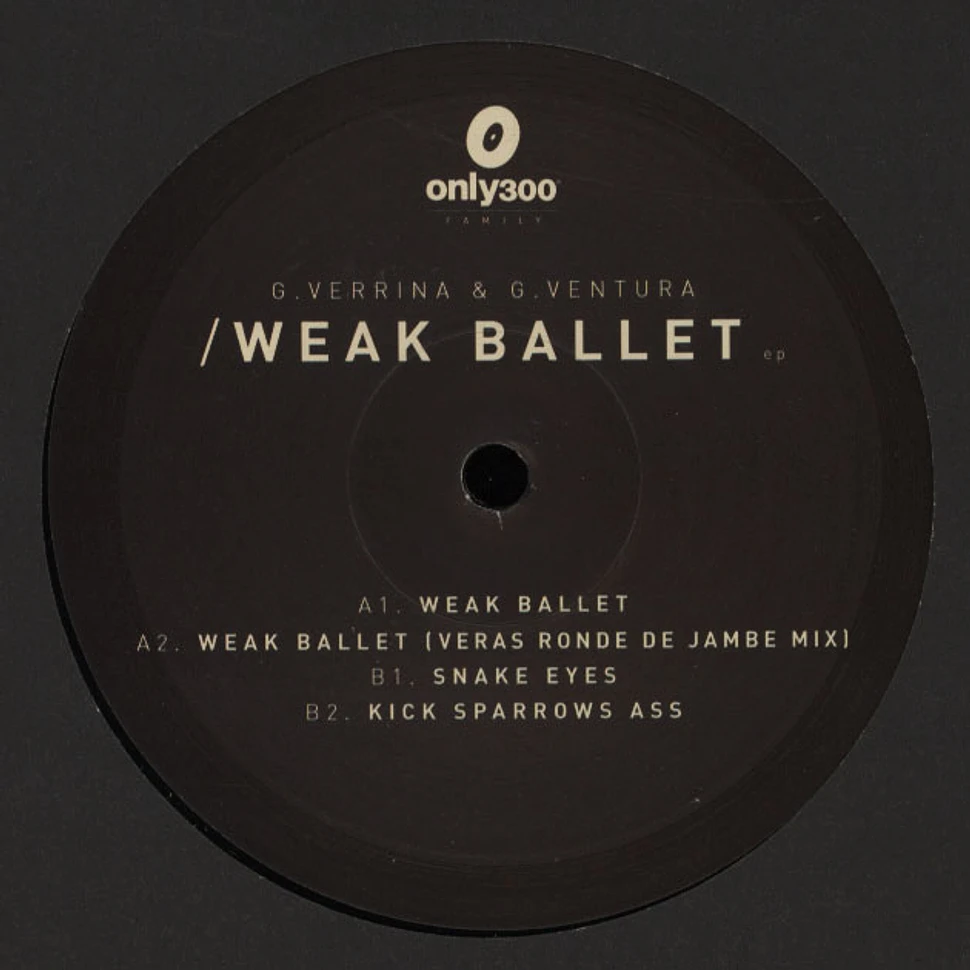 G. Verrina & G. Ventura - Weak Ballet EP