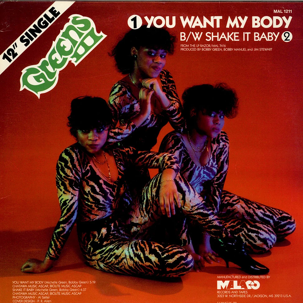 Greens III - You Want My Body