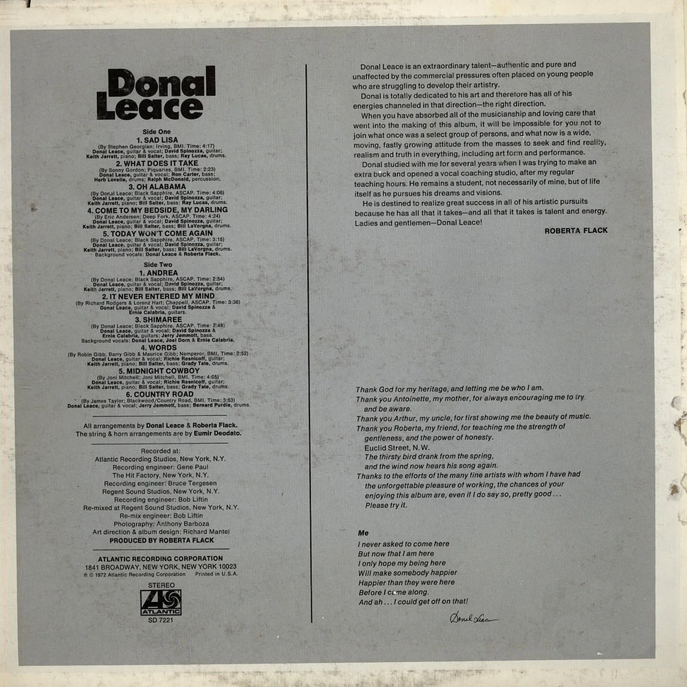 Donal Leace - Donal Leace