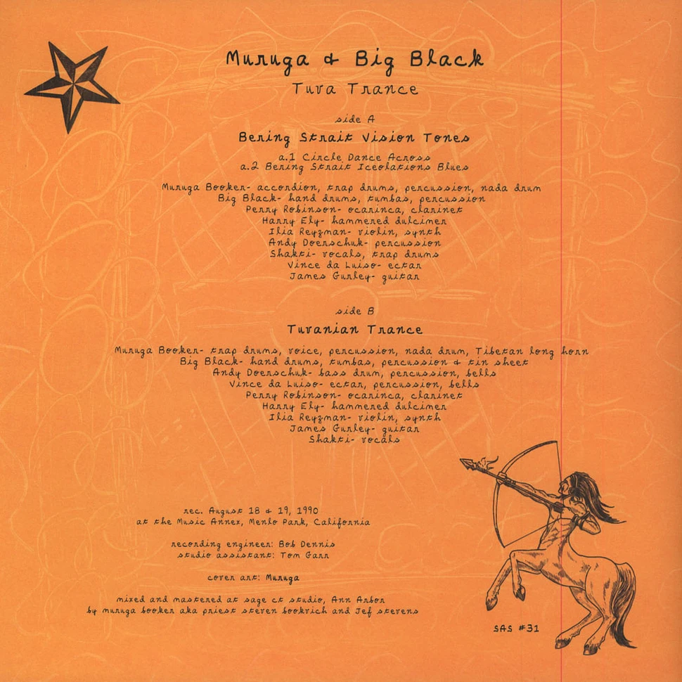Muruga & Big Black - Tuva Trance
