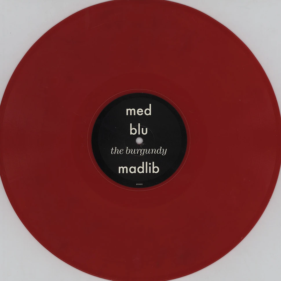 MED, Blu & Madlib - The Burgundy EP
