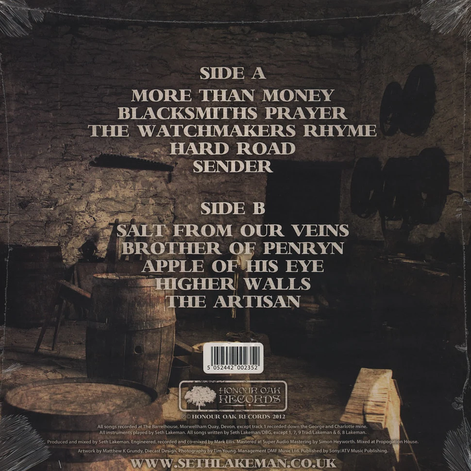 Seth Lakeman - Tales From The Barrelhouse (180G Vinyl)