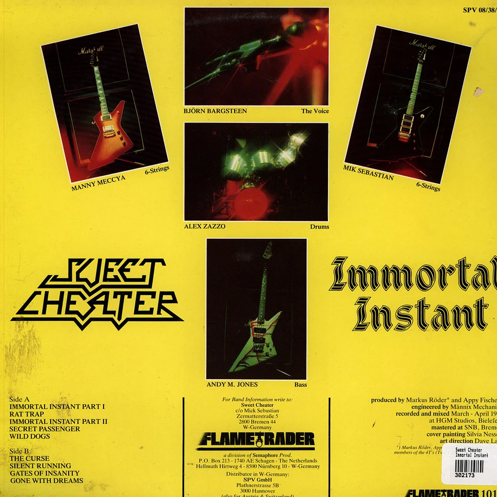 Sweet Cheater - Immortal Instant