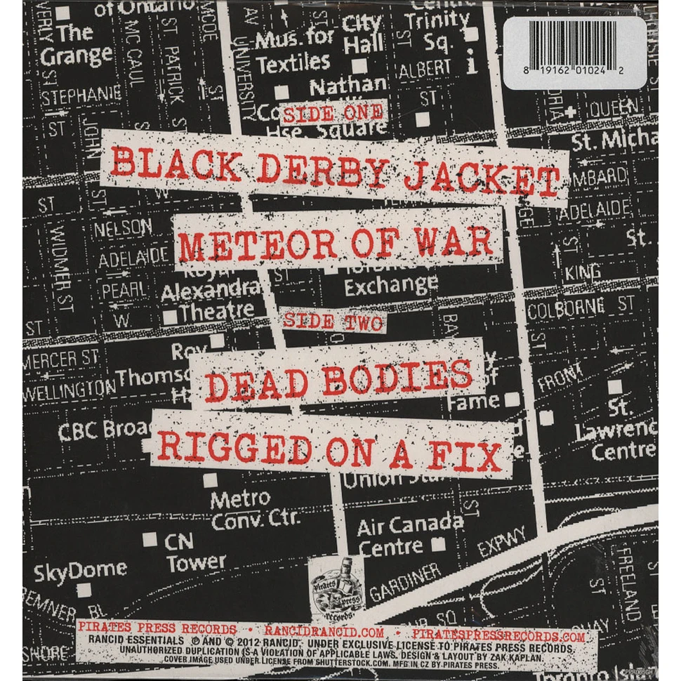 Rancid - Black Derby Jacket
