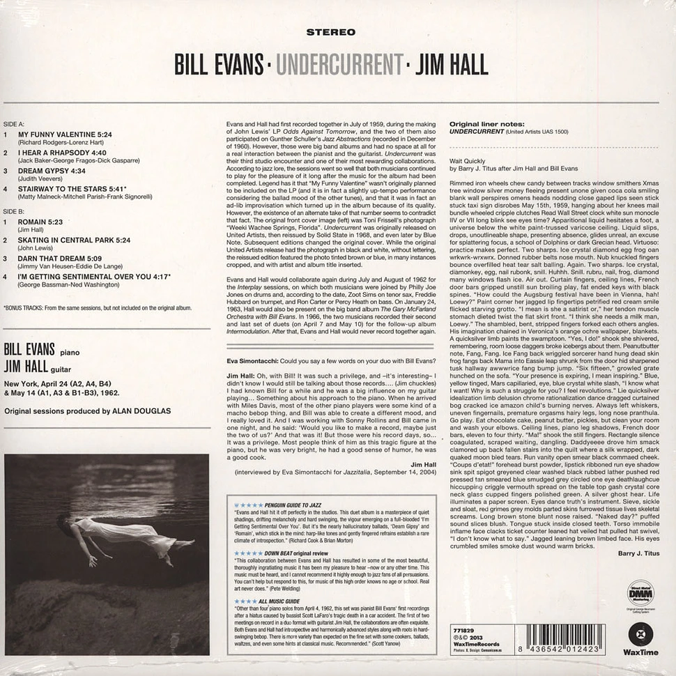 Jim Hall & Bill Evans - Undercurrent