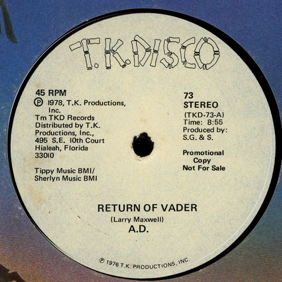 A.D. - Return Of Vader