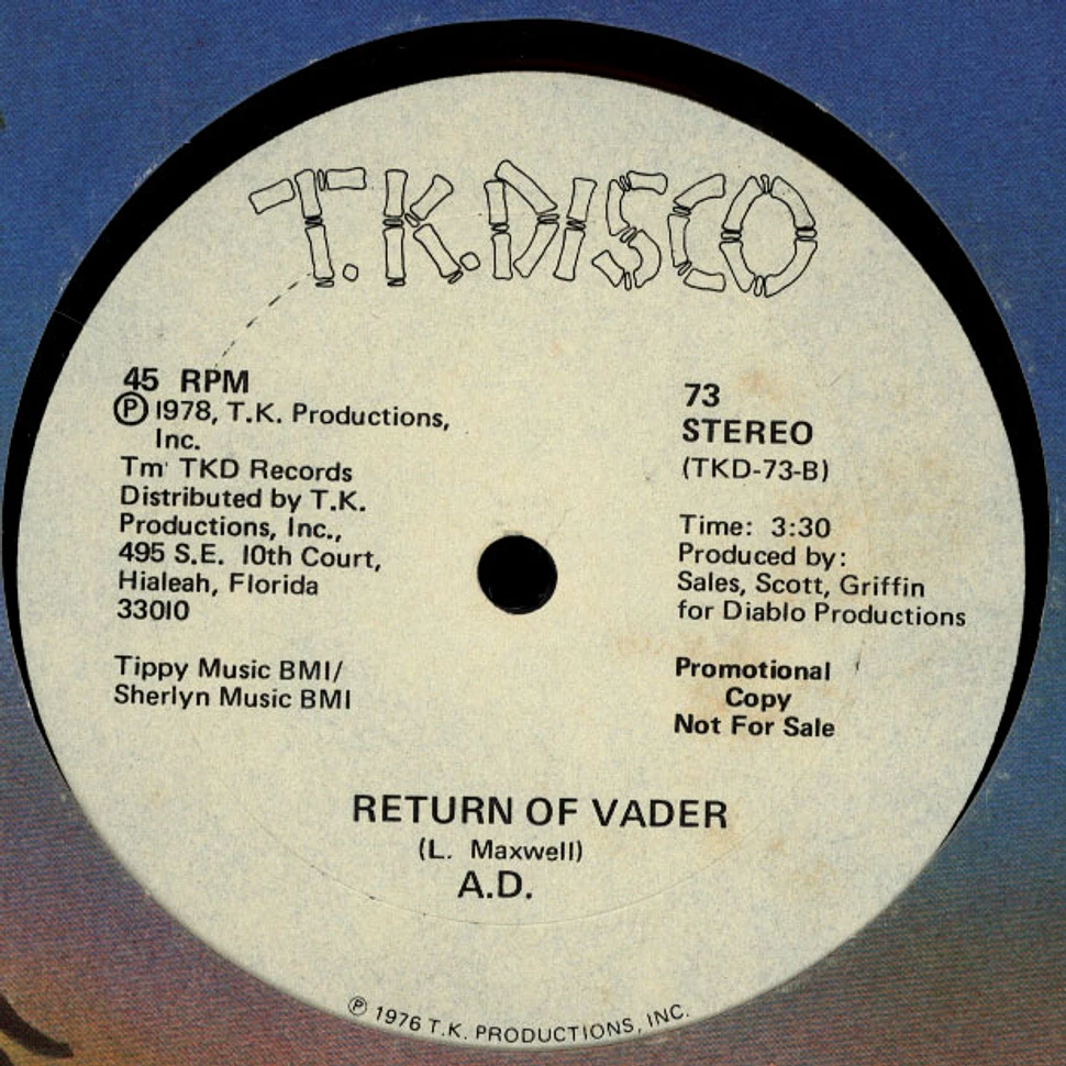 A.D. - Return Of Vader
