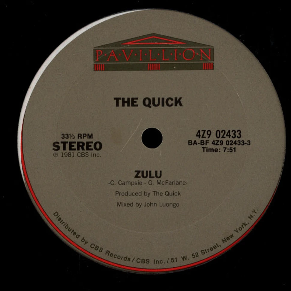 The Quick - Zulu