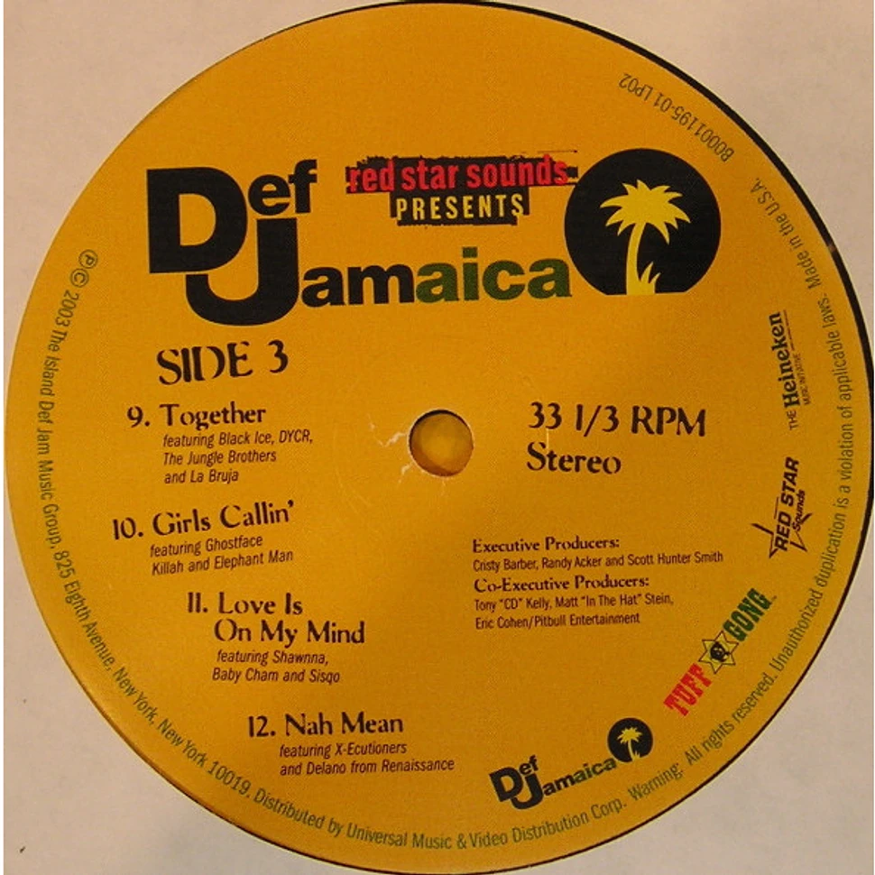 V.A. - Red Star Sounds Presents Def Jamaica