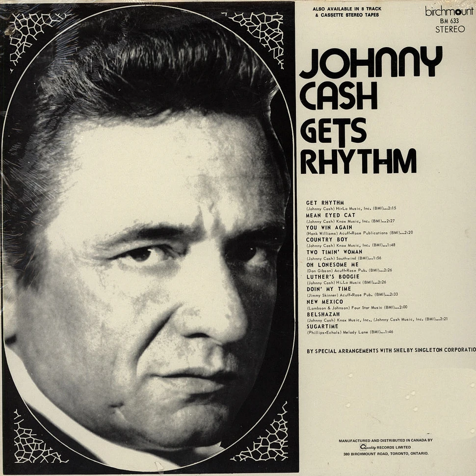 Johnny Cash & The Tennessee Two - Get Rhythm