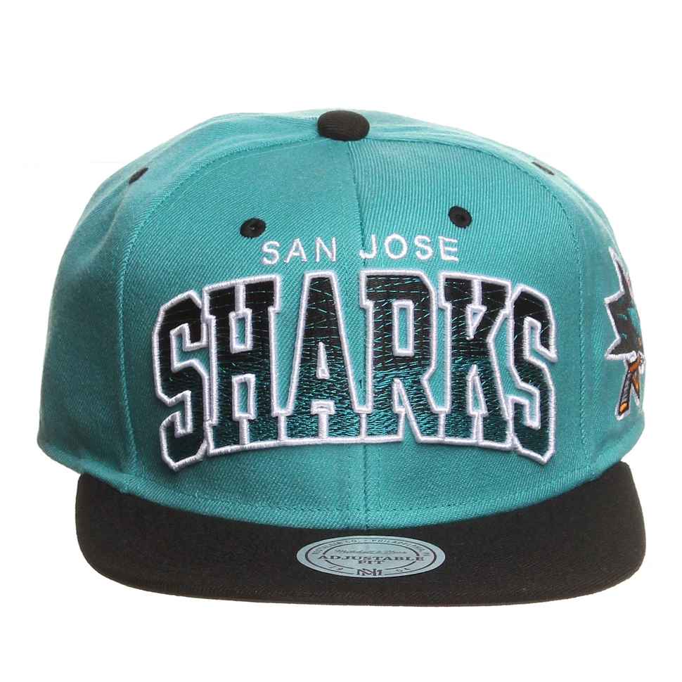 Mitchell & Ness - San Jose Sharks NHL Arch Gradient Snapback Cap