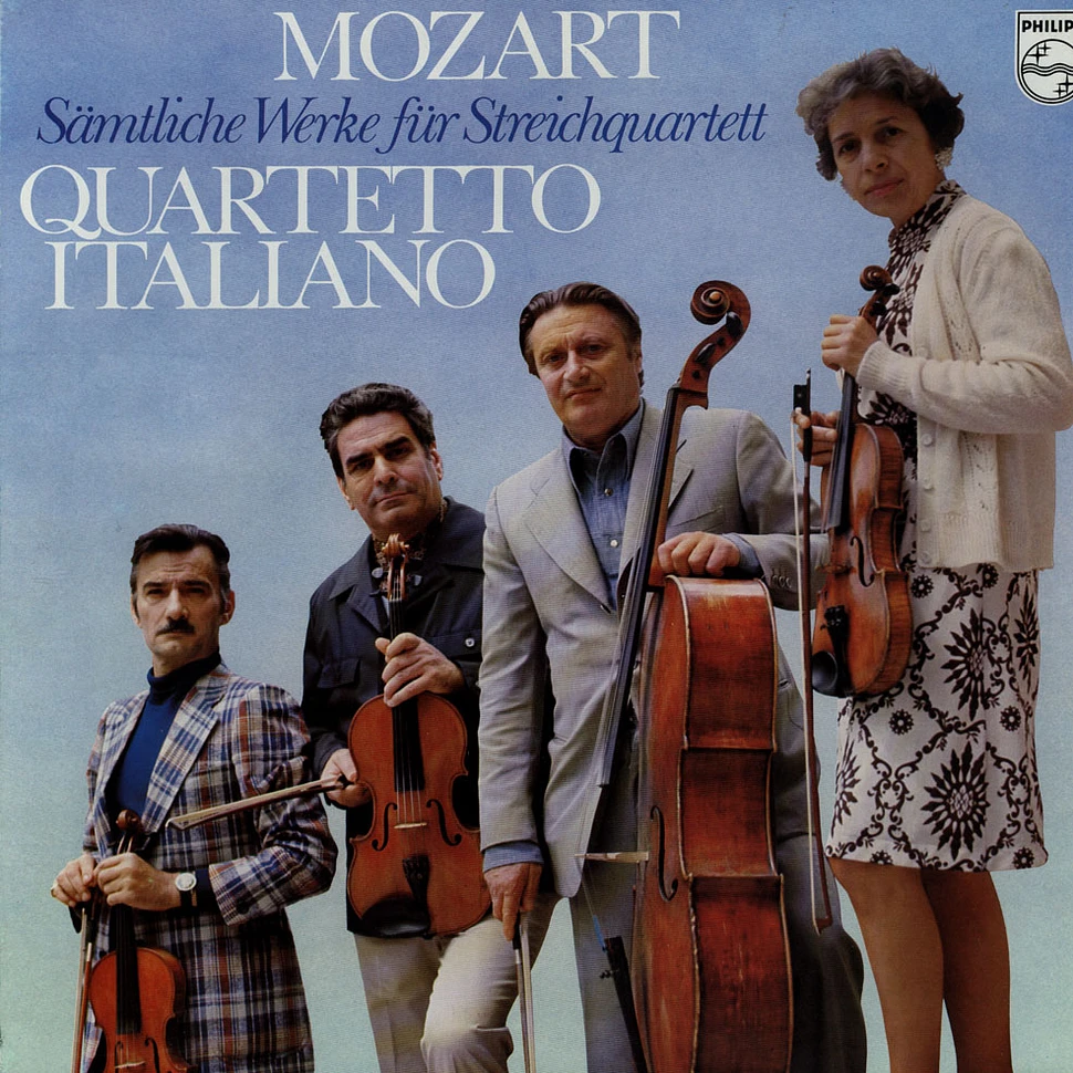 Wolfgang Amadeus Mozart / Quartetto Italiano - Sämtliche Werke Für Streichquartett / Complete Works For String Quartet