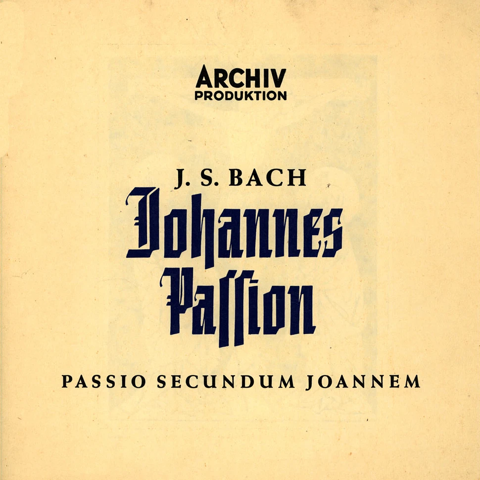 Johann Sebastian Bach / Ramin / Thomanerchor & Gewandhausorchester Leipzig - Johannes-Passion