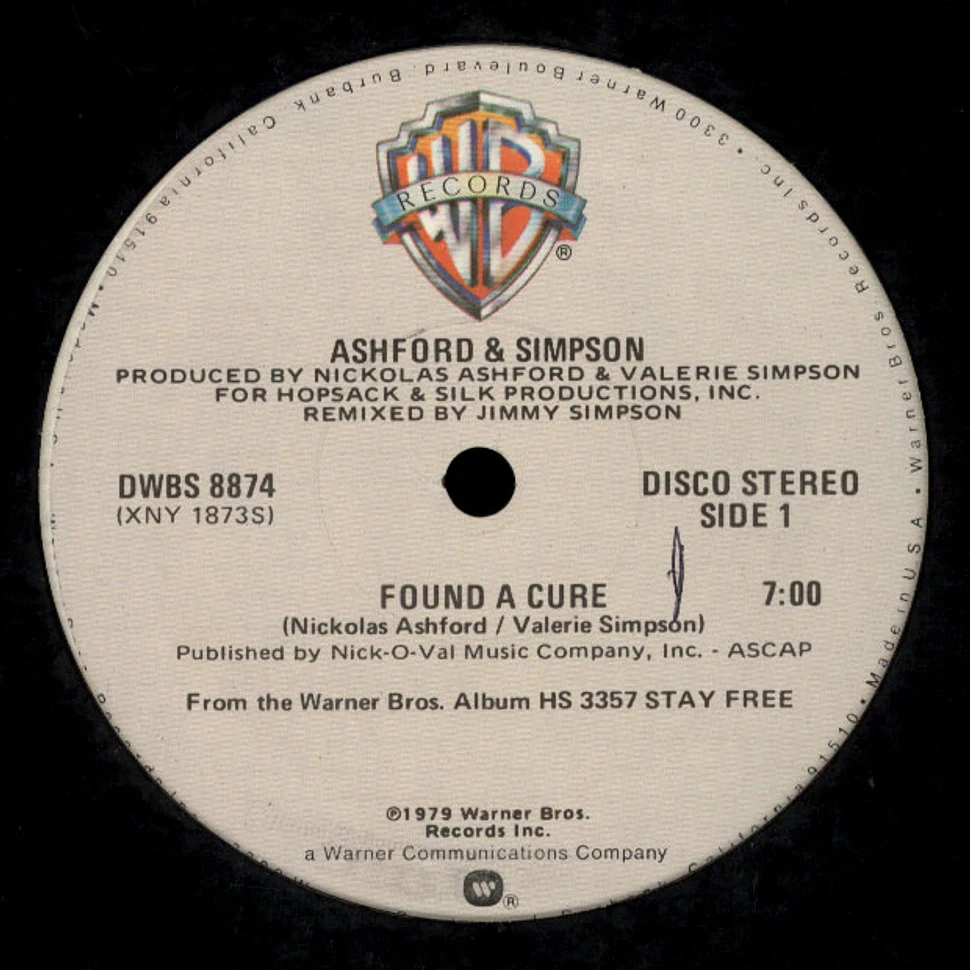 Ashford & Simpson - Found A Cure
