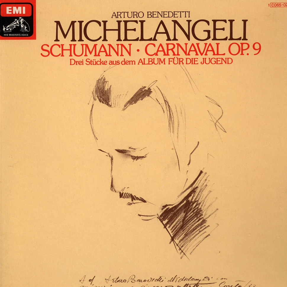 Robert Schumann - Arturo Benedetti Michelangeli - Carnaval Op.9 / 3 Stücke aus op.68