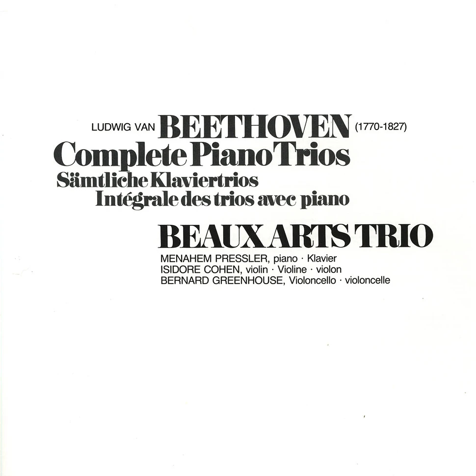 Ludwig van Beethoven - Beaux Arts Trio - Sämtliche Klaviertrios / Complete Piano Trios