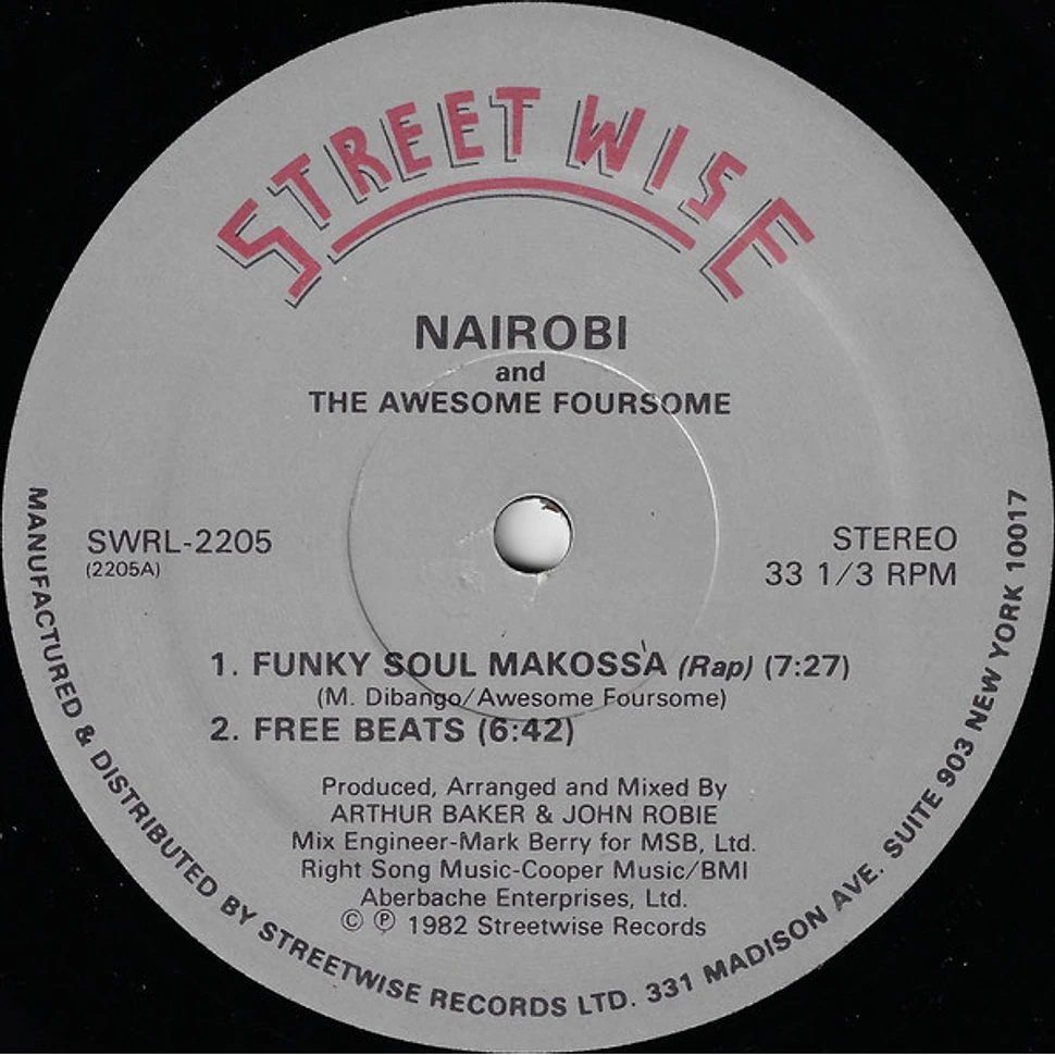 Nairobi And Awesome Foursome / Nairobi - Funky Soul Makossa
