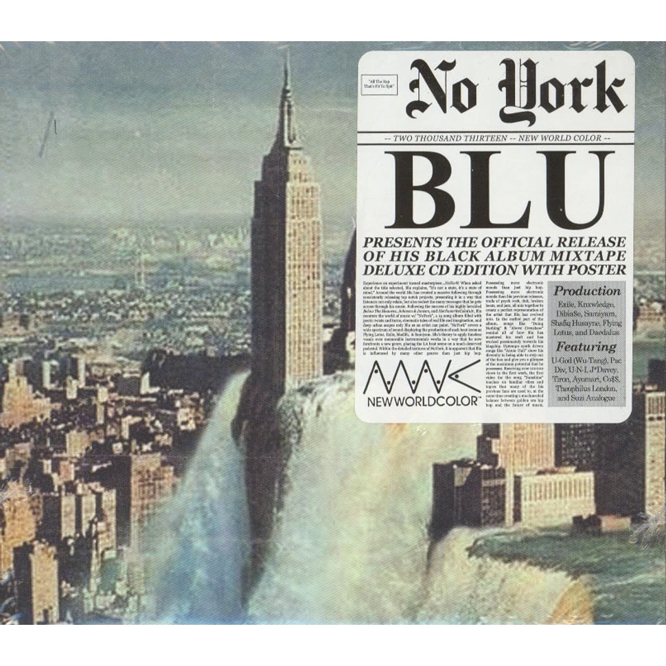 Blu - No York - Digipak Edition