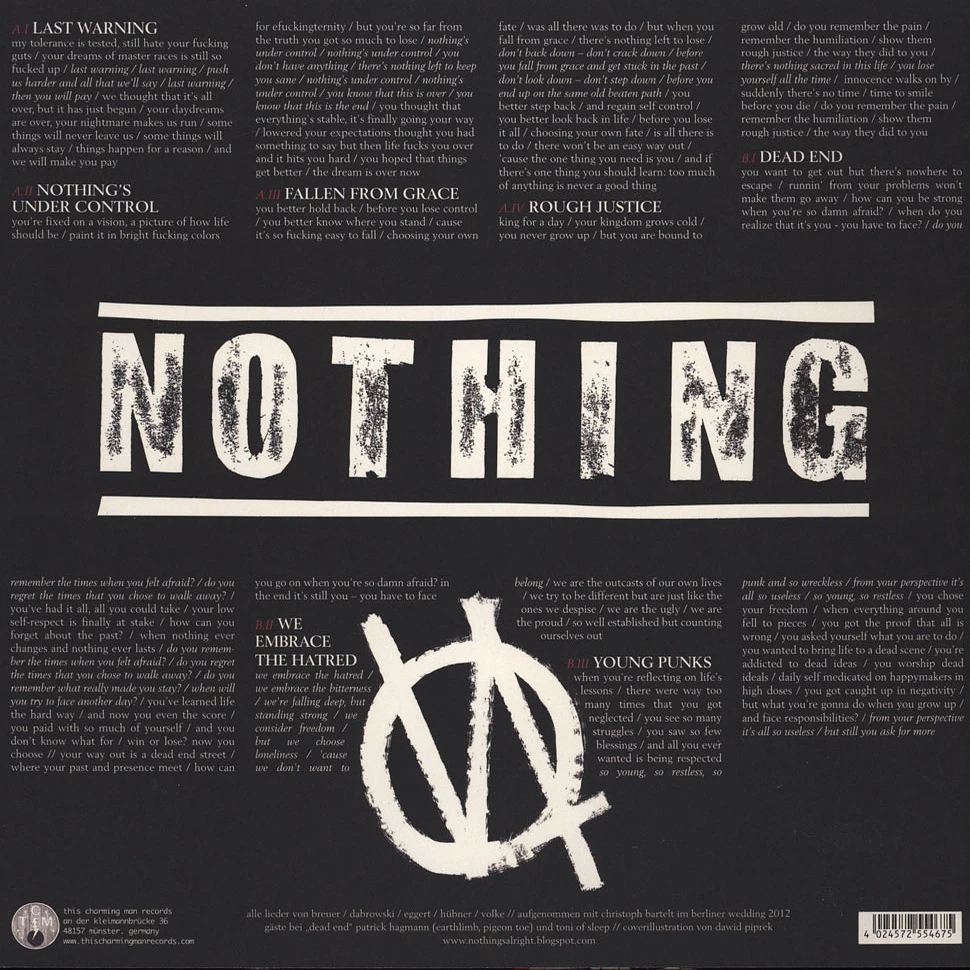 Nothing - Embrace The Hatred