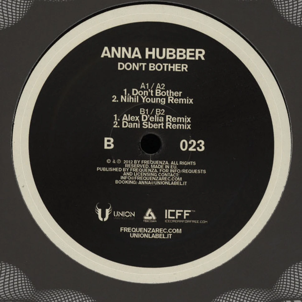 Anna Hubber - Don't Bother