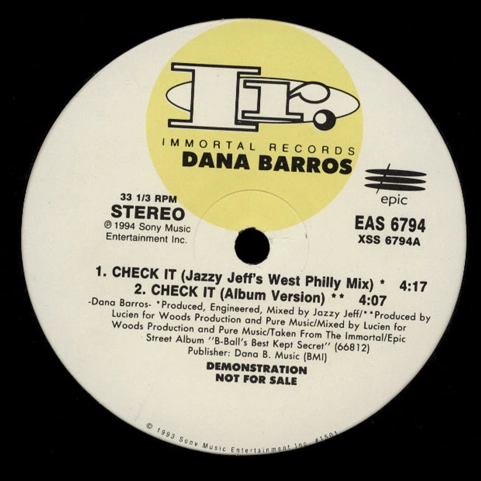 Dana Barros - Check It