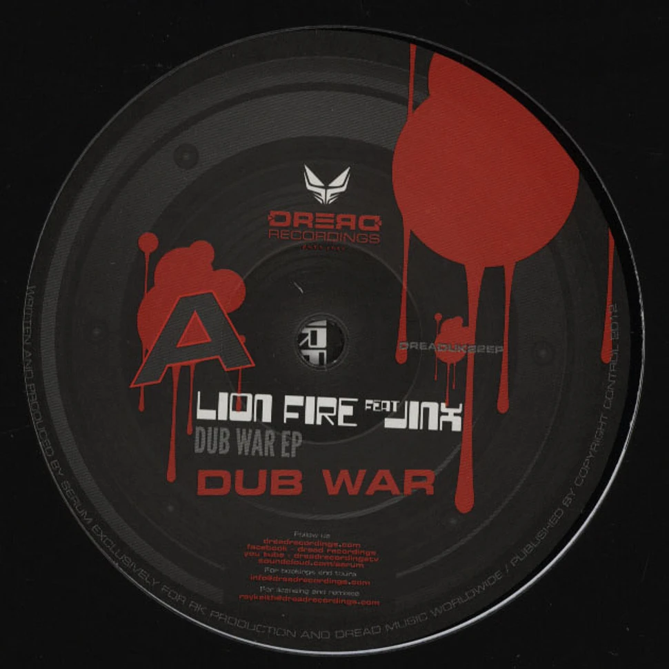 Lion Fire - Dub War EP feat. Jinx