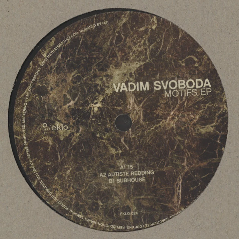 Vadim Svoboda - Motifs EP