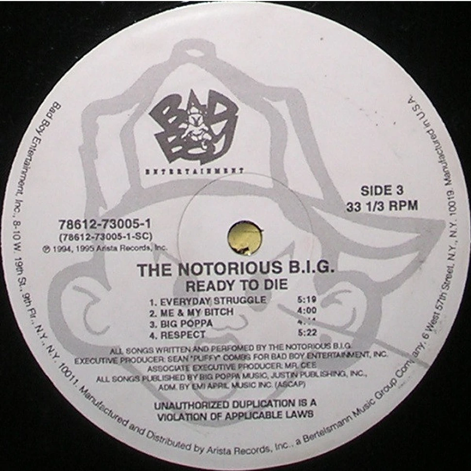 The Notorious B.I.G. - Ready To Die