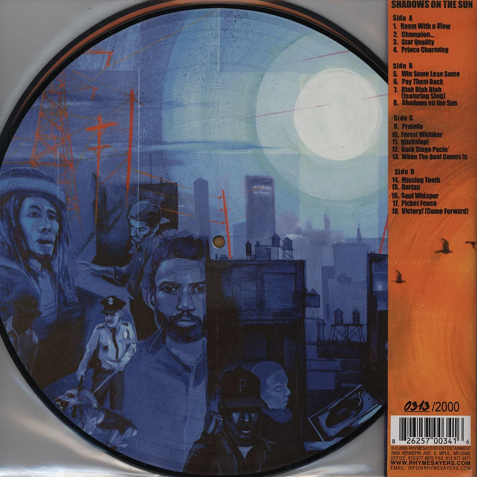 Brother Ali - Shadows On The Sun Picture Disc