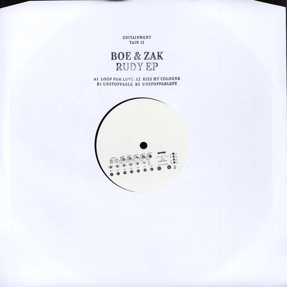 Boe & Zak - Rudy EP