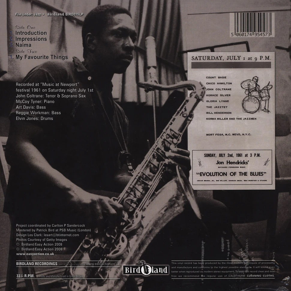 John Coltrane - Newport ’61
