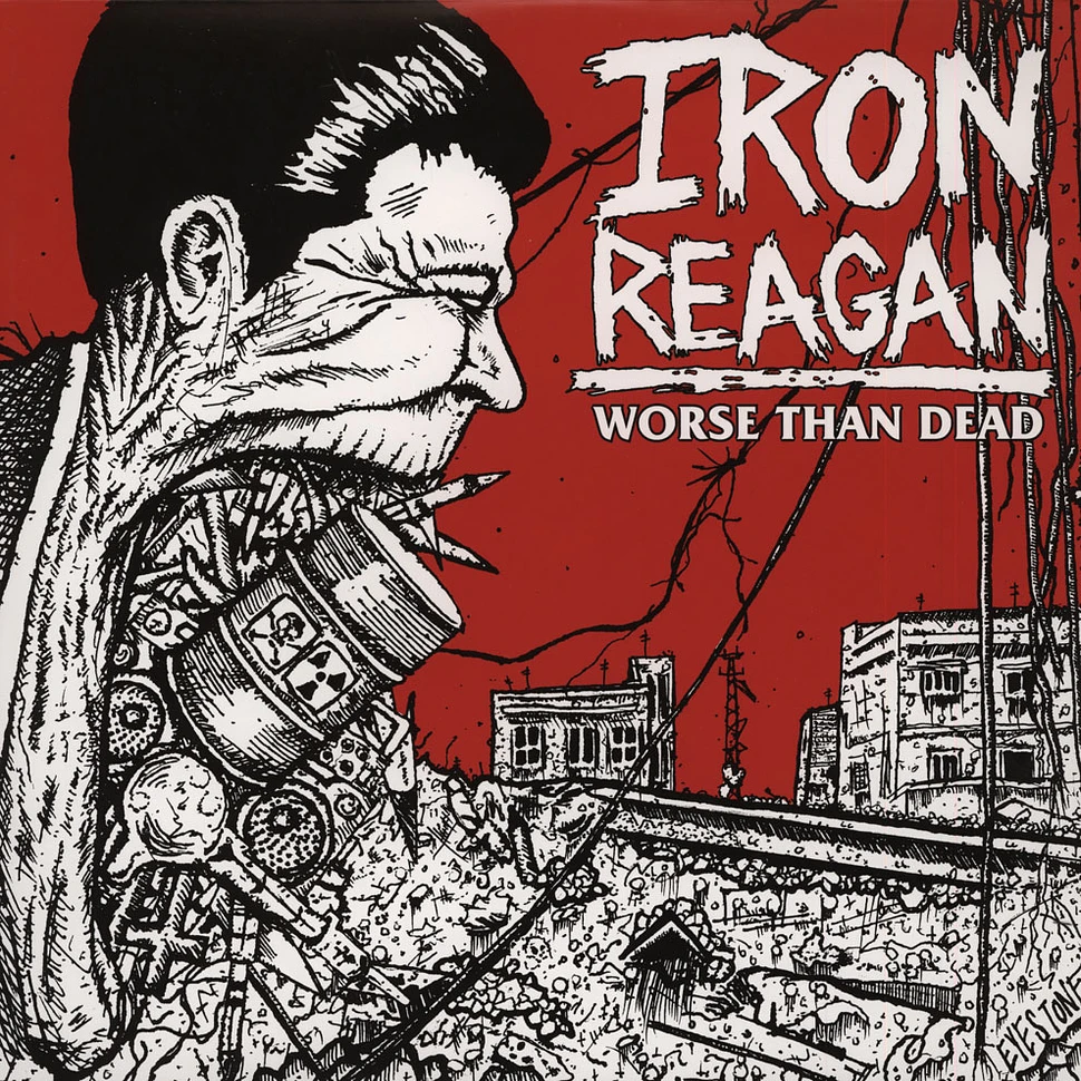Iron Reagan - Worse Than Dead Black Vinyl Edition