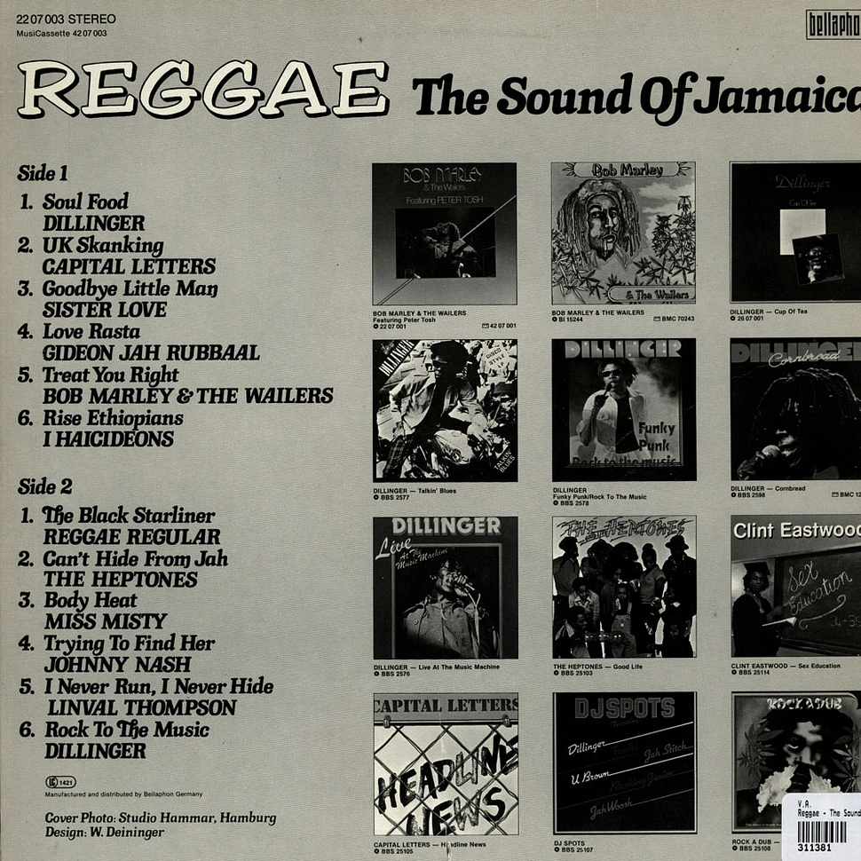 V.A. - Reggae - The Sound Of Jamaica