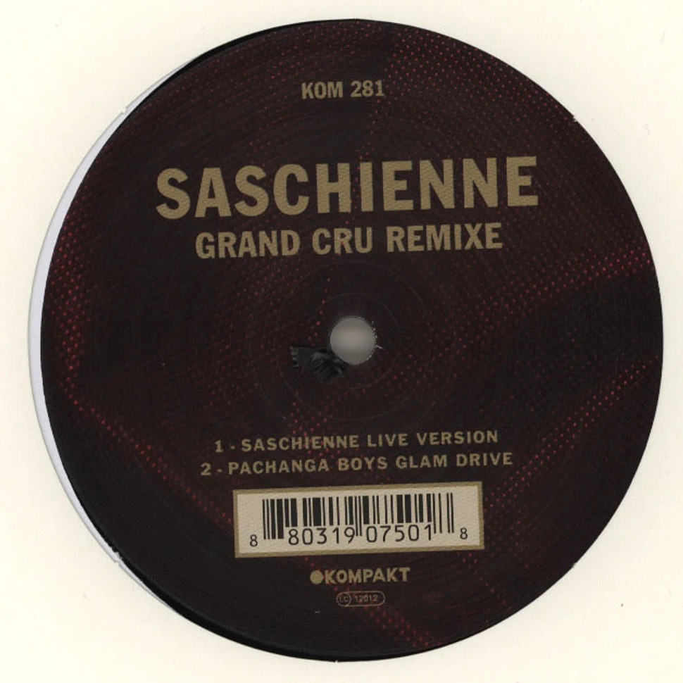 Saschienne - Grand Cru Remixes