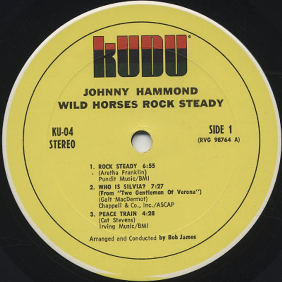 Johnny Hammond - Wild Horses Rock Steady