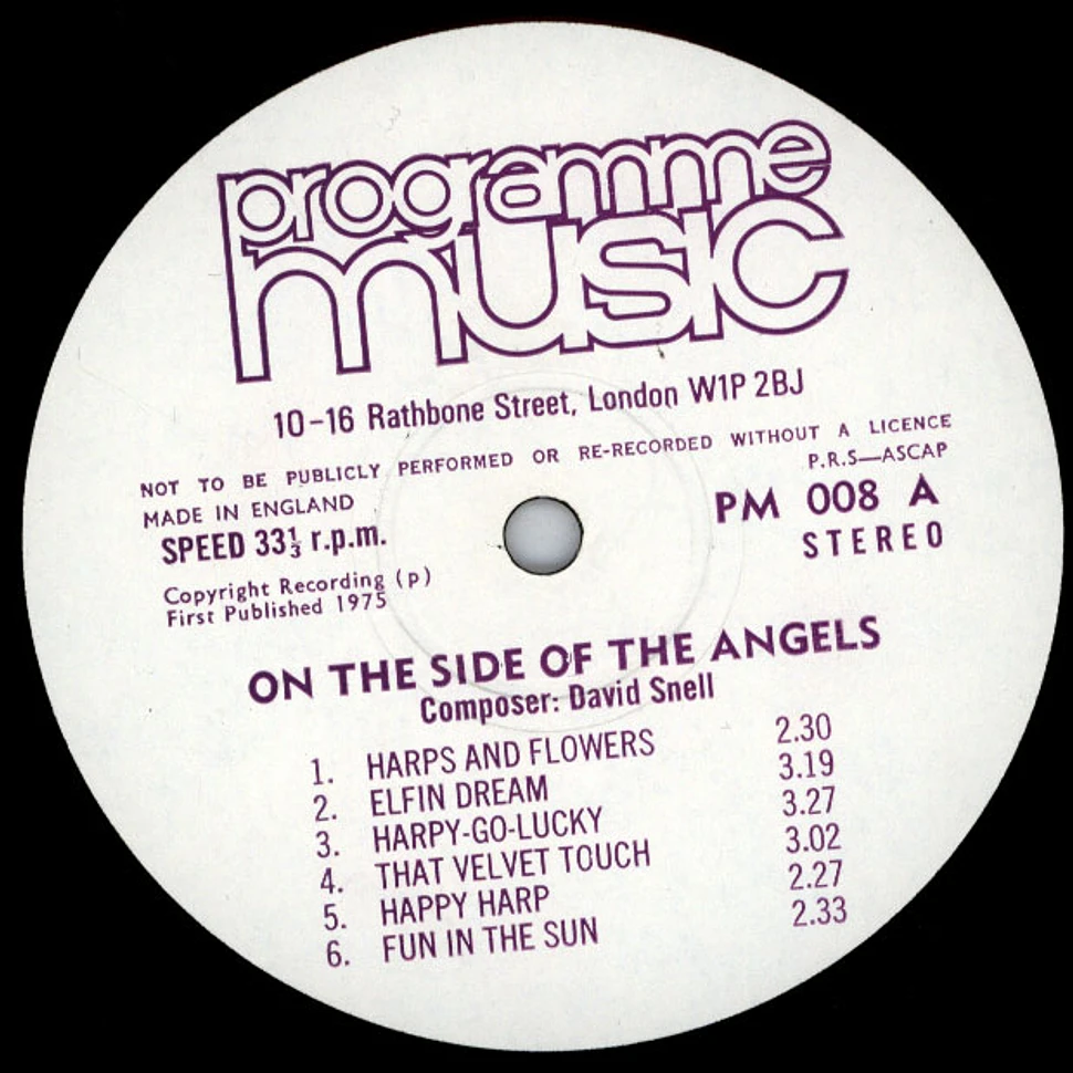 David Snell - On The Side Of The Angels