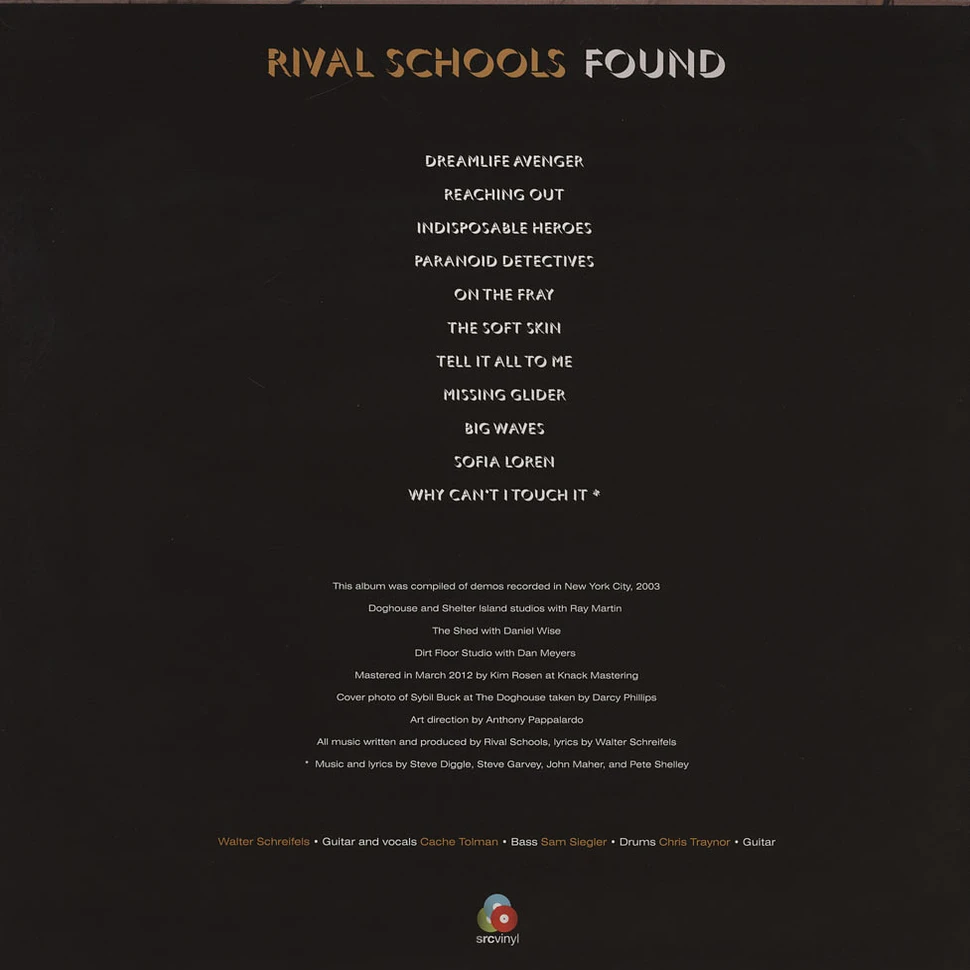 Rival Schools - Found
