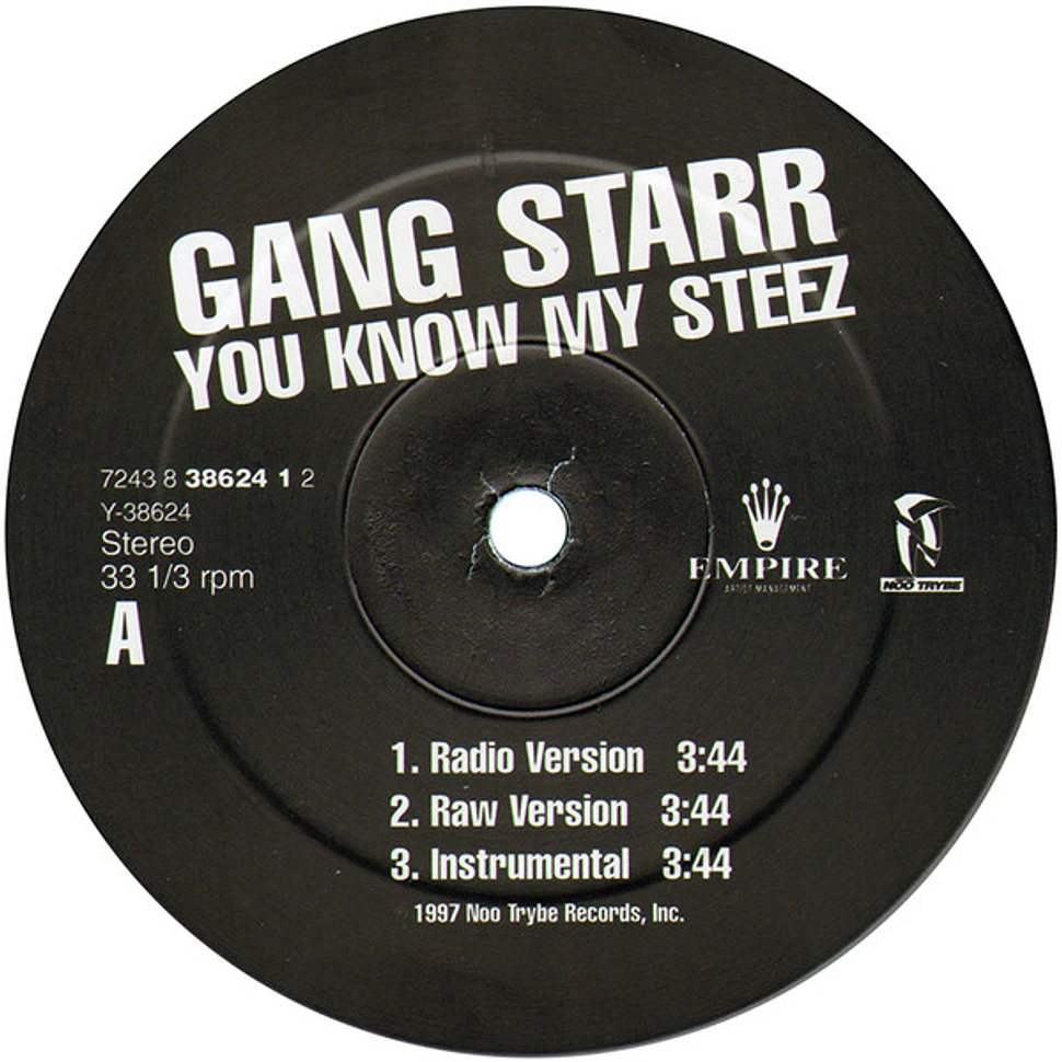 Gang Starr - You Know My Steez