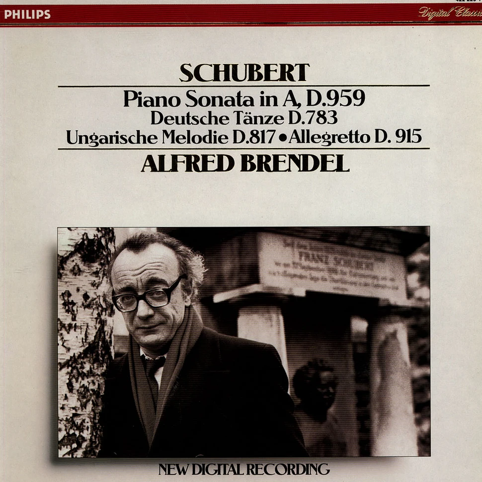 Franz Schubert / Alfred Brendel - Piano Sonata In A, D. 959