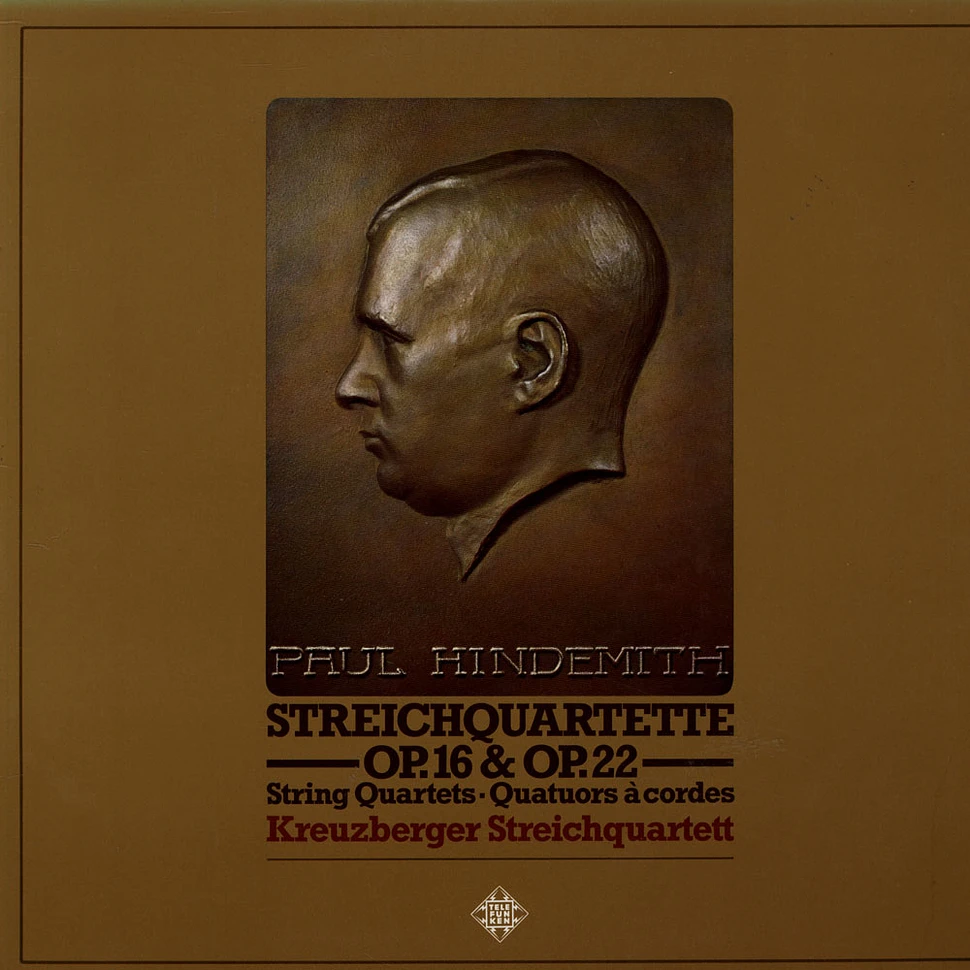 Paul Hindemith / Kreuzberger Streichquarttte - String Quartet op.16 & op.22