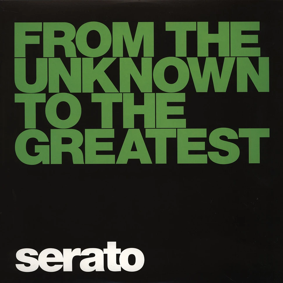 Serato - Control Vinyl Performance Series BLACK From the Unknown