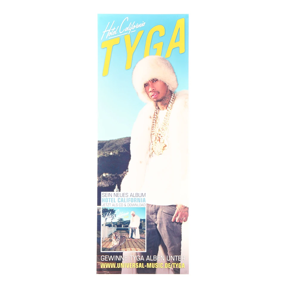 Tyga - Hotel California Poster