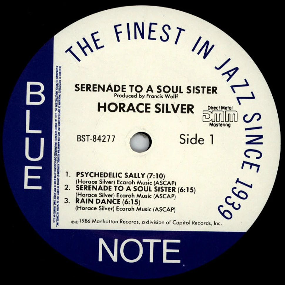 The Horace Silver Quintet - Serenade To A Soul Sister