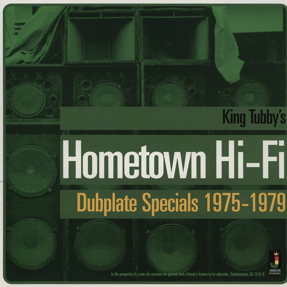 King Tubby - Hometown Hi-Fi Dubplate Specials 1975-79