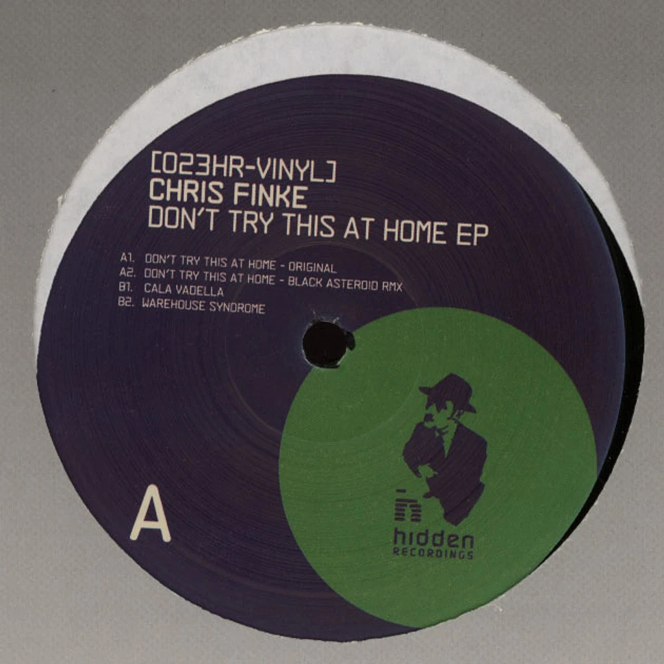 Chris Finke - Don't Try This At Home Ep