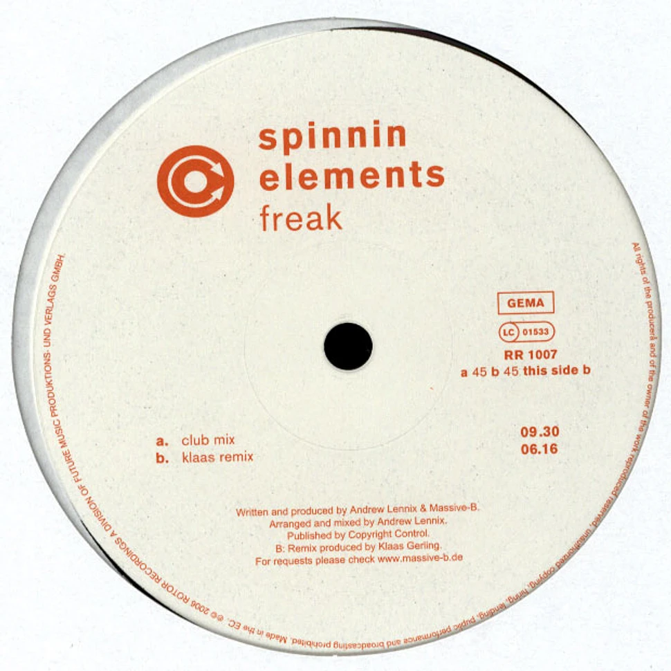 Spinnin Elements - Freak
