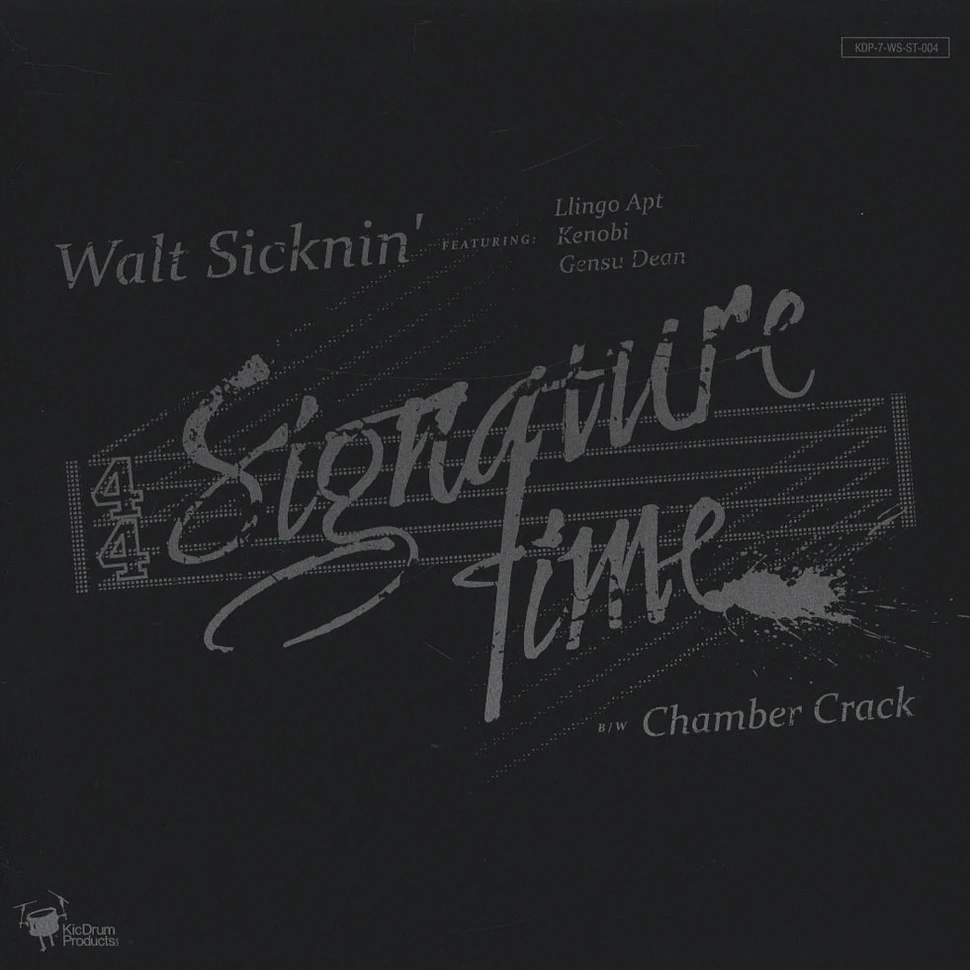 Walt Sicknin' - Signature Time Burgundy Vinyl Edition