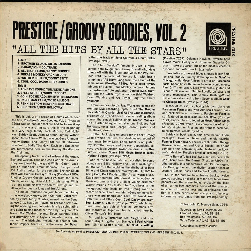 V.A. - Groovy Goodies, Vol. 2