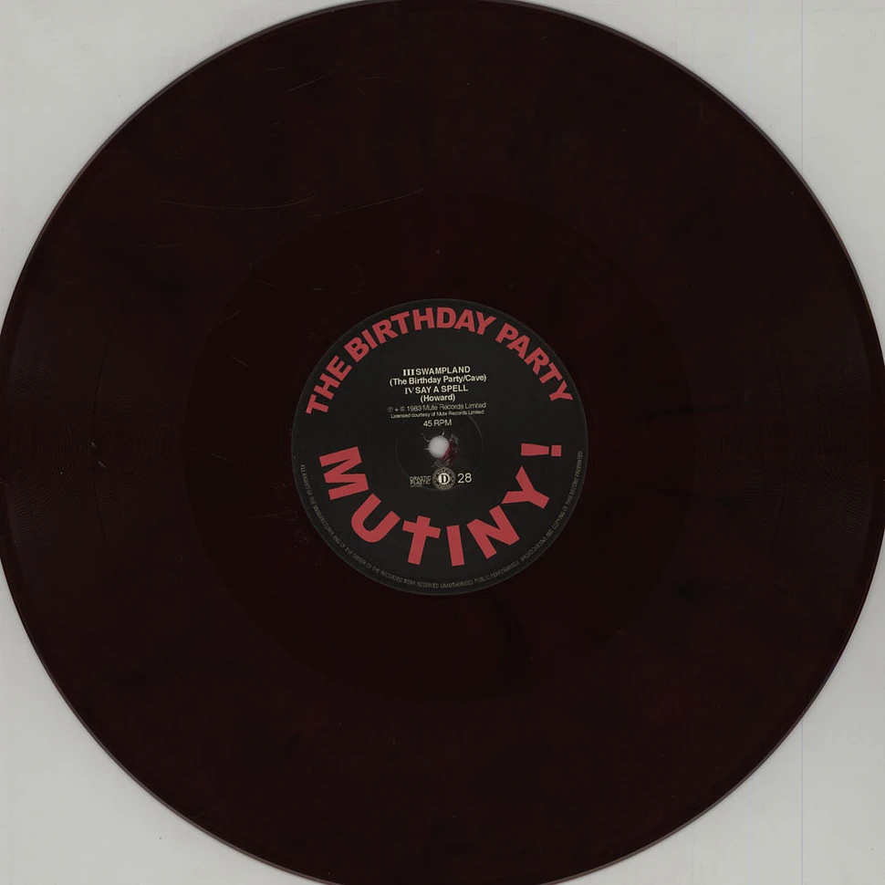 Birthday Party - Mutiny! / The Bad Seed Colored Vinyl Version
