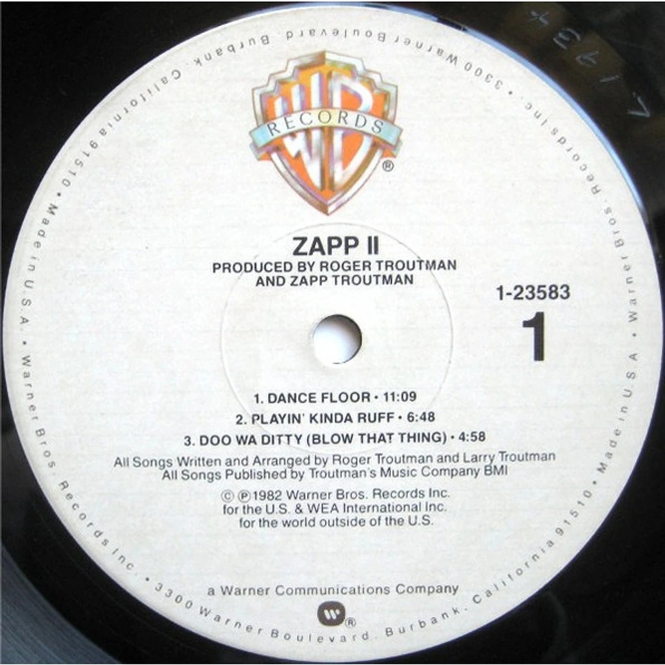 Zapp - Zapp II